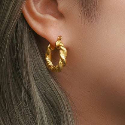 [Royal&Vicky]Layla Hoop Earrings