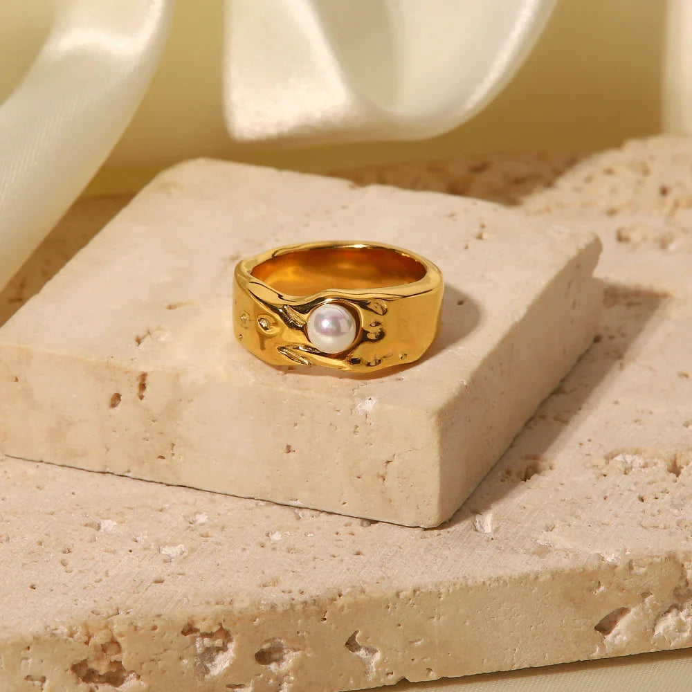 [Royal&Vicky]Cerulia Freshwater Pearl Ring