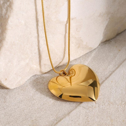 [Royal&Vicky]Roberta Heart Necklace