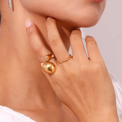 [Royal&Vicky]Rosie Gold Ring