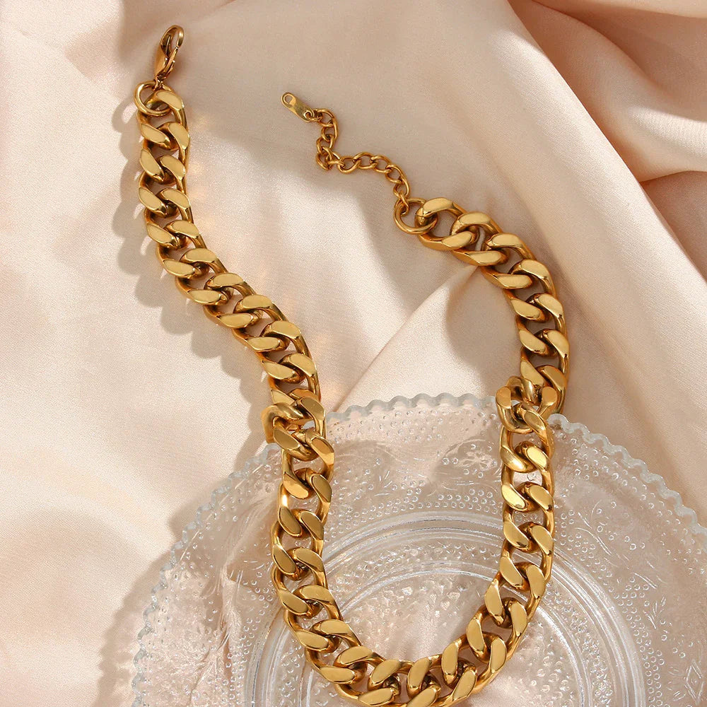[Royal&Vicky]Gianna Chunky Chain Necklace
