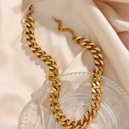 [Royal&Vicky]Gianna Chunky Chain Necklace