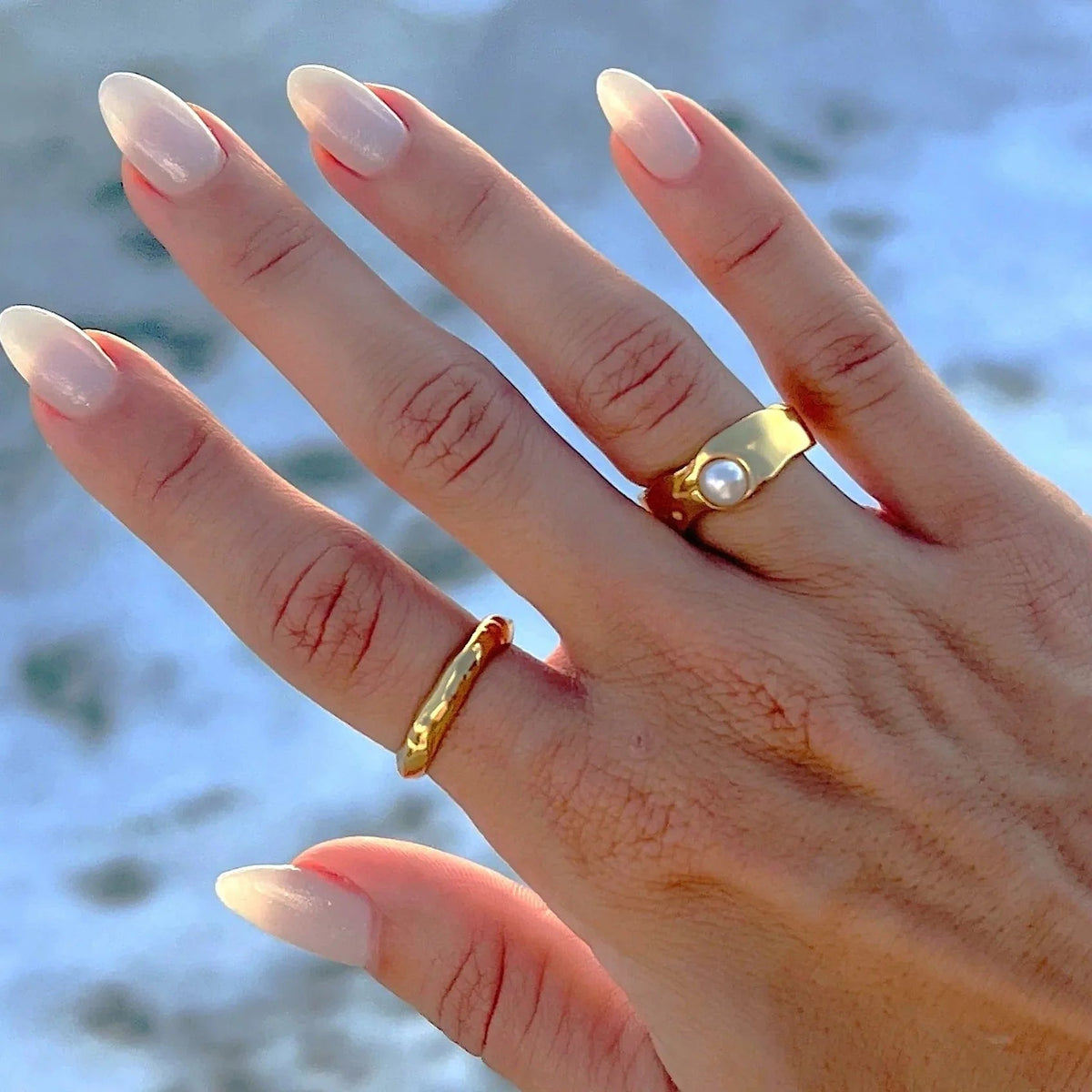 [Royal&Vicky]Cerulia Freshwater Pearl Ring