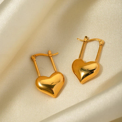 [Royal&Vicky]Jessamine Heart Earrings