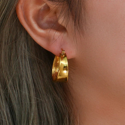 [Royal&Vicky]Lyla Hoop Earrings
