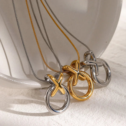 [Royal&Vicky]Anastasia Gold Necklace