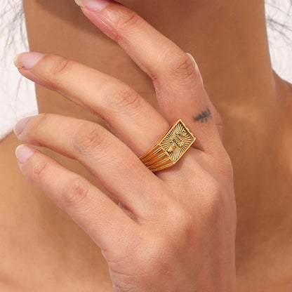 [Royal&Vicky]Miles Gold Ring
