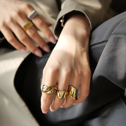 [Royal&Vicky]Sophie Gold Ring