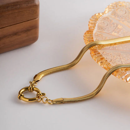 [Royal&Vicky]Gabriella Gold Necklace