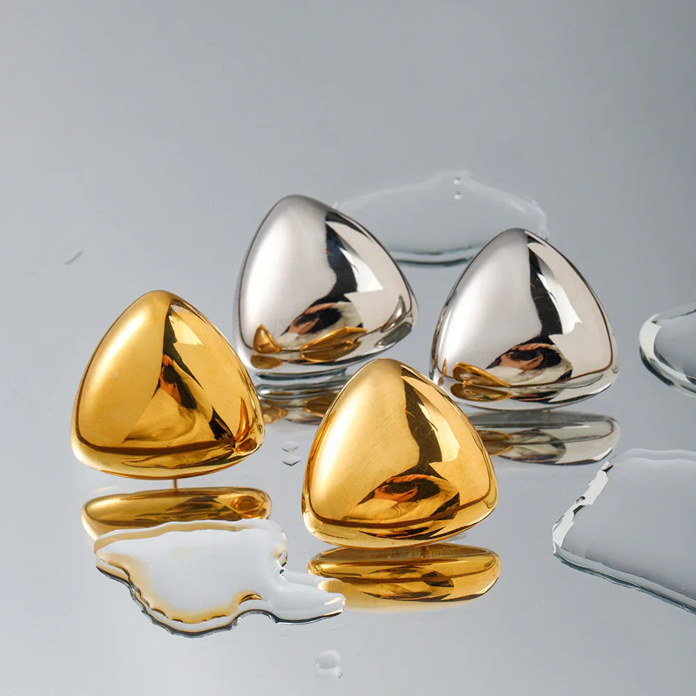 [Royal&Vicky]Reagan Gold Earrings