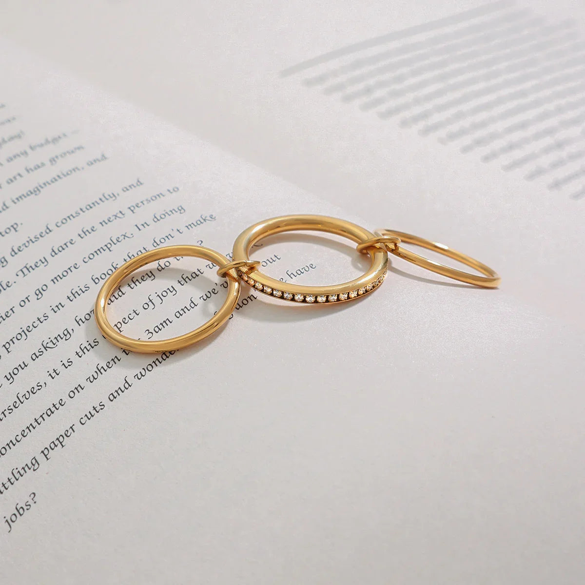 [Royal&Vicky]Divine Diamond Ring Stack