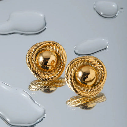 [Royal&Vicky]Ariadne Gold Earrings