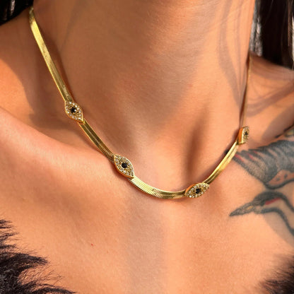 [Royal&Vicky]Faunne Gold Necklace