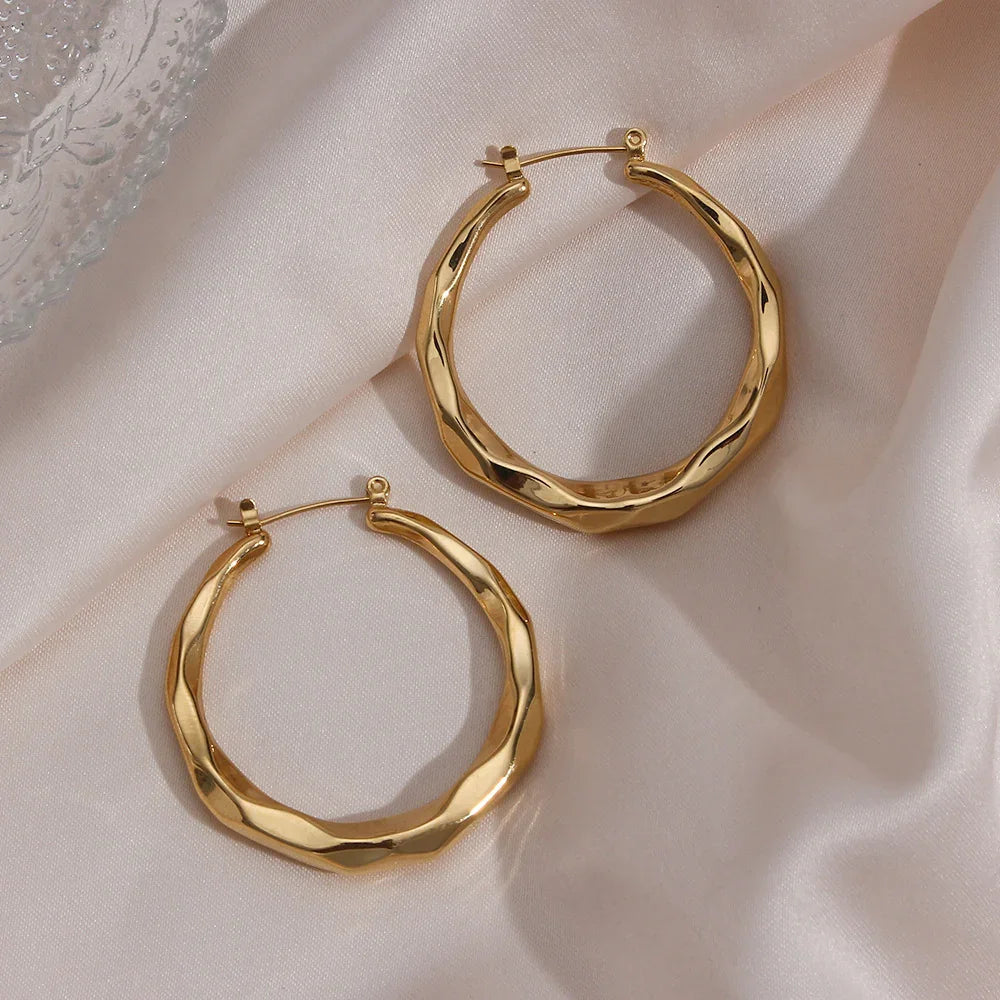 [Royal&Vicky]Aire Hoop Earrings