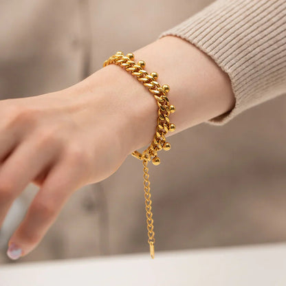 [Royal&Vicky]Felicity Gold Chain Bracelet