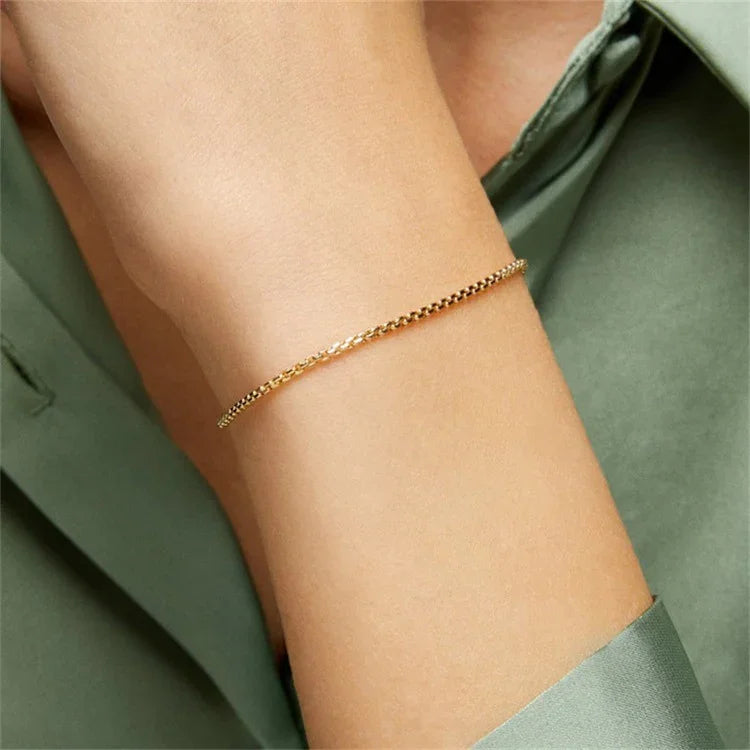 [Royal&Vicky]Victoria Gold Chain Bracelet