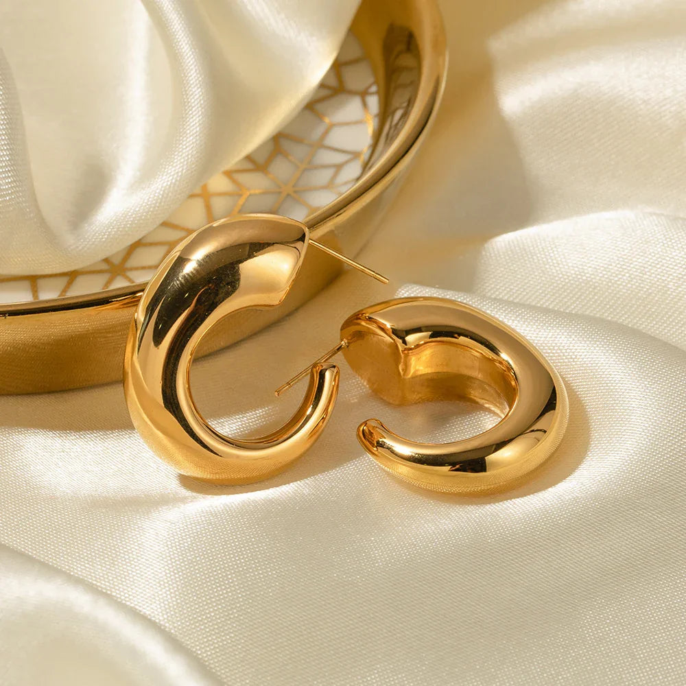 [Royal&Vicky]Alice Gold Earrings