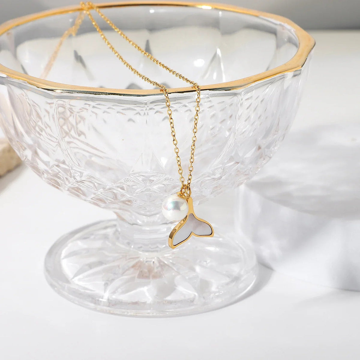 [Royal&Vicky]Mermaid Freshwater Pearl Necklace