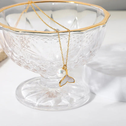 [Royal&Vicky]Mermaid Freshwater Pearl Necklace