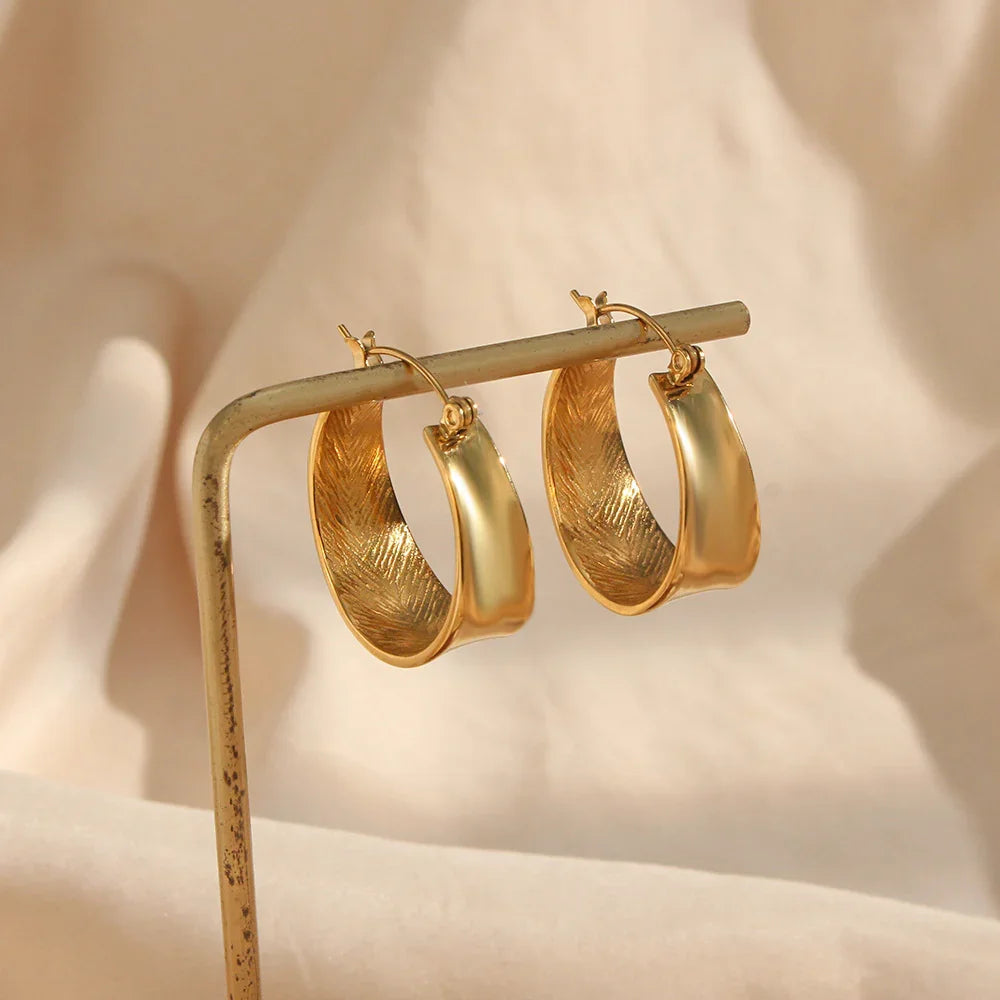 [Royal&Vicky]Lyla Hoop Earrings