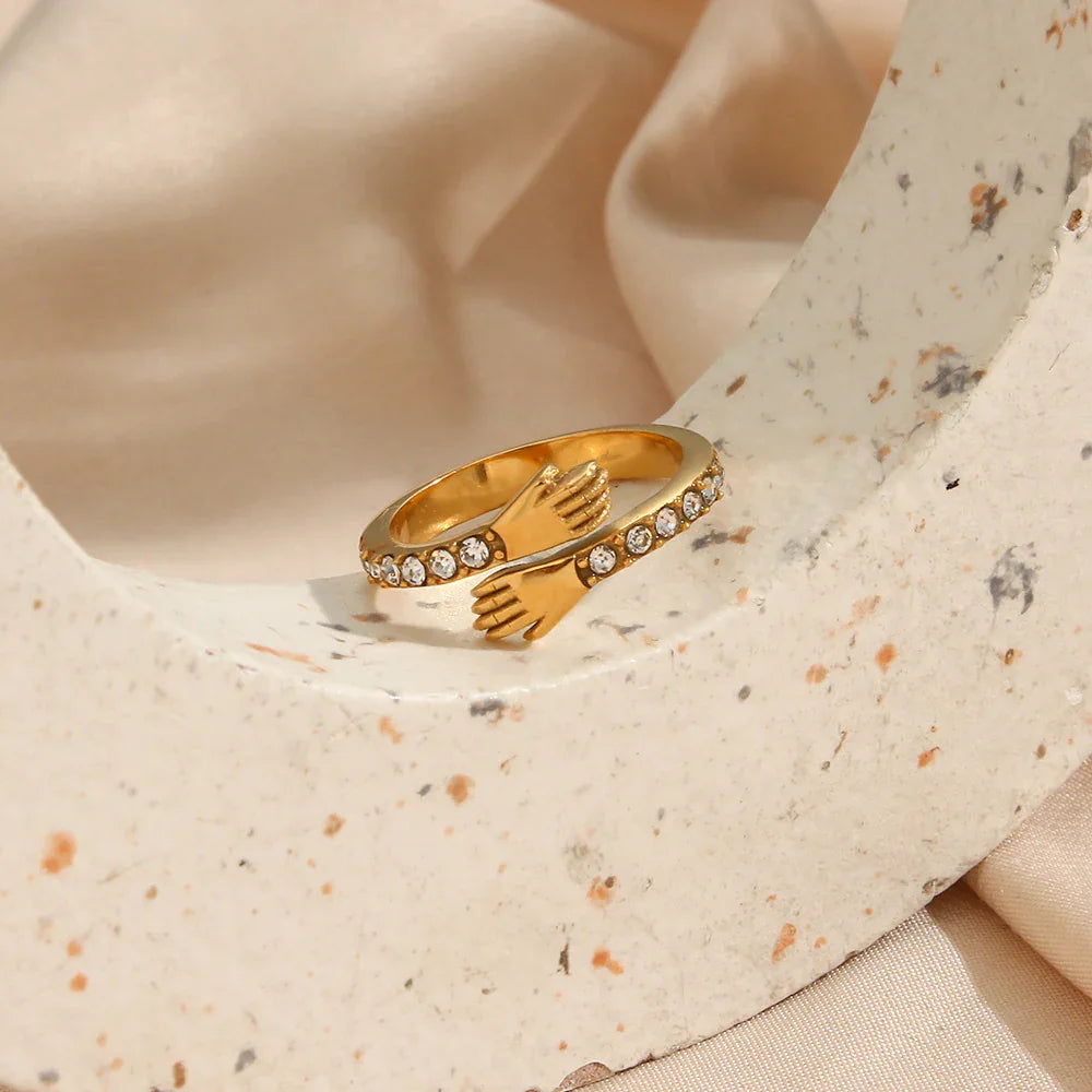 [Royal&Vicky]Amaryllis Gold Ring