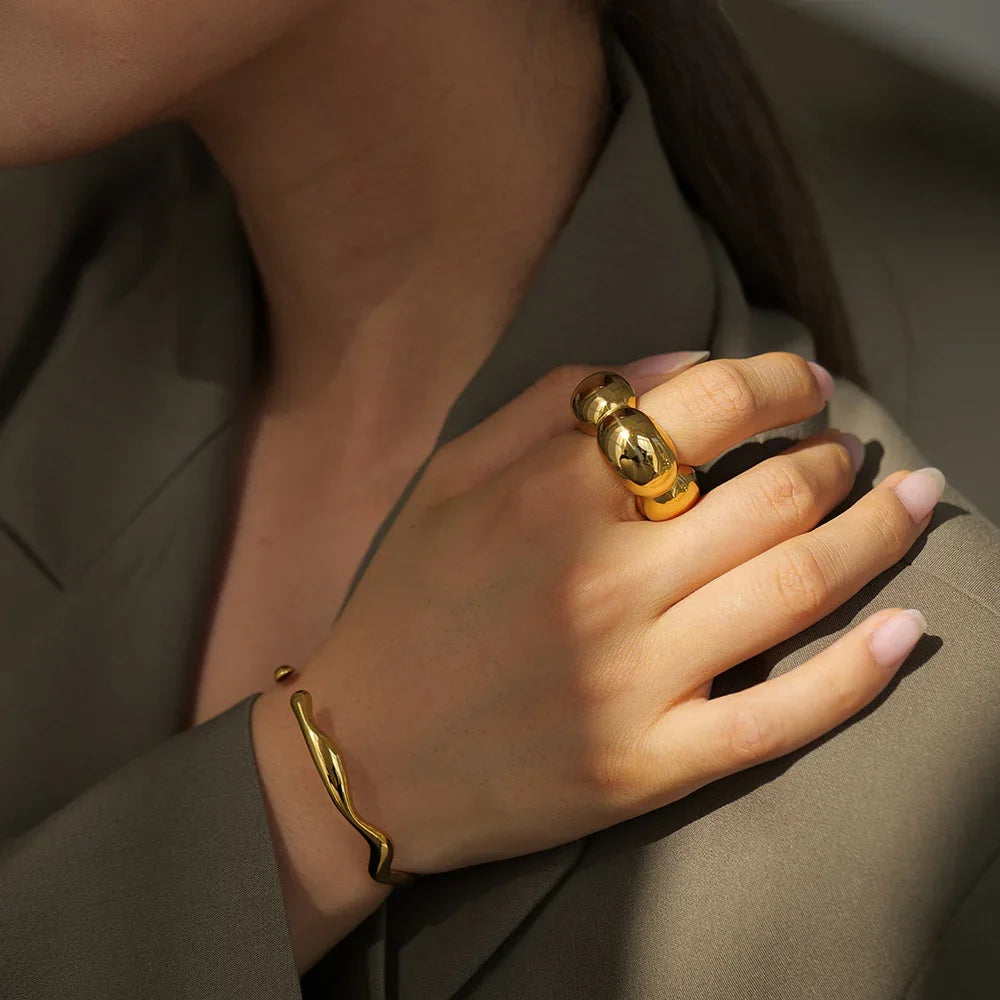 [Royal&Vicky]Eloise Gold Ring