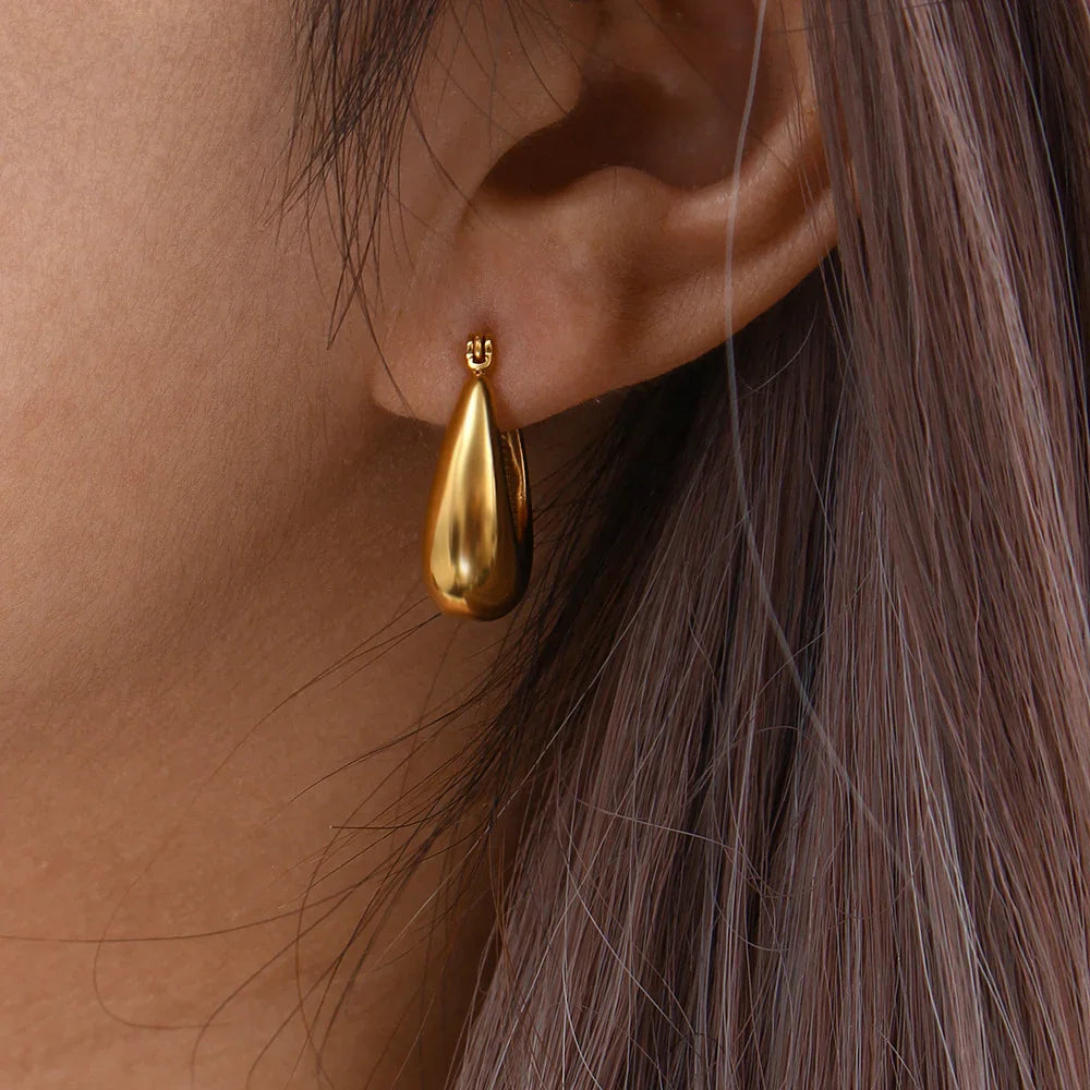 [Royal&Vicky]Evie Hoop Earrings