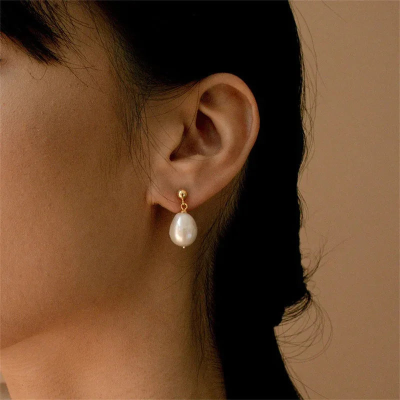 [Royal&Vicky]Gloria Freshwater Pearl Earrings