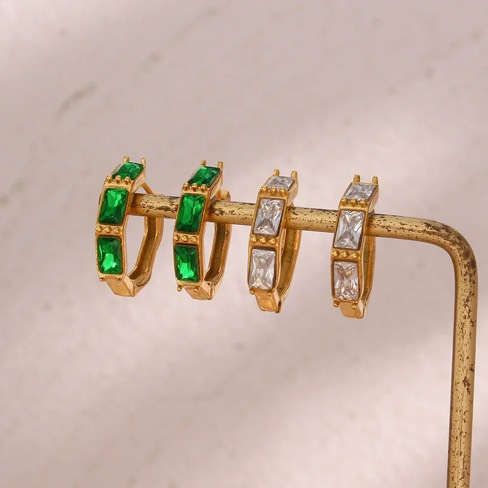 [Royal&Vicky]Elira Diamond Earrings
