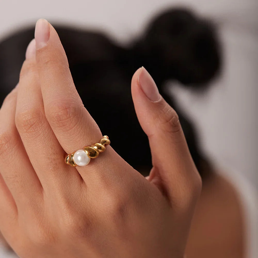 [Royal&Vicky]Scarlett Freshwater Pearl Ring