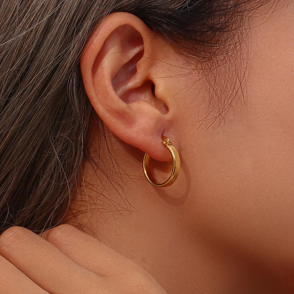 [Royal&Vicky]Elanor Gold Earrings