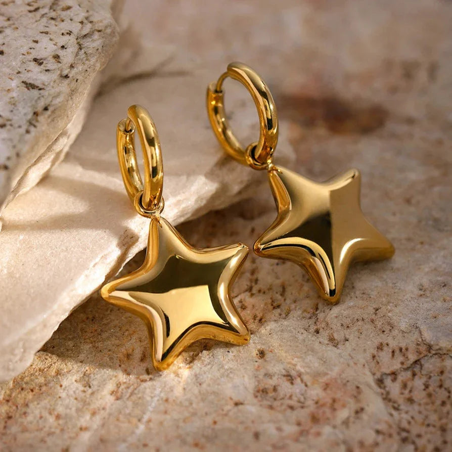 [Royal&Vicky]Xenia Gold Earrings