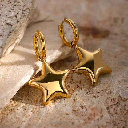 [Royal&Vicky]Xenia Gold Earrings