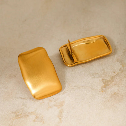 [Royal&Vicky]Olive Gold Earrings