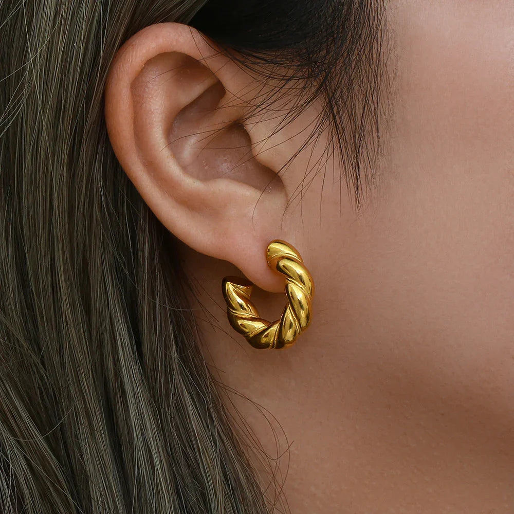 [Royal&Vicky]Naomi Twist Earrings