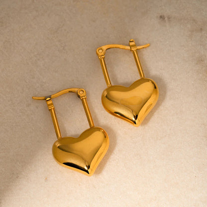 [Royal&Vicky]Jessamine Heart Earrings