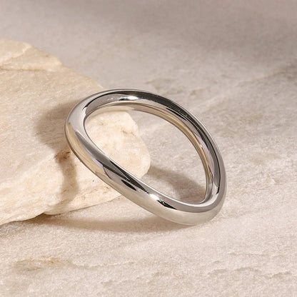 [Royal&Vicky]Miley Gold & Silver Layered Rings