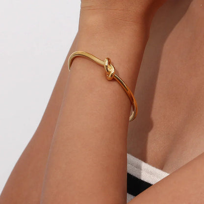 [Royal&Vicky]Louisa Gold Bangle