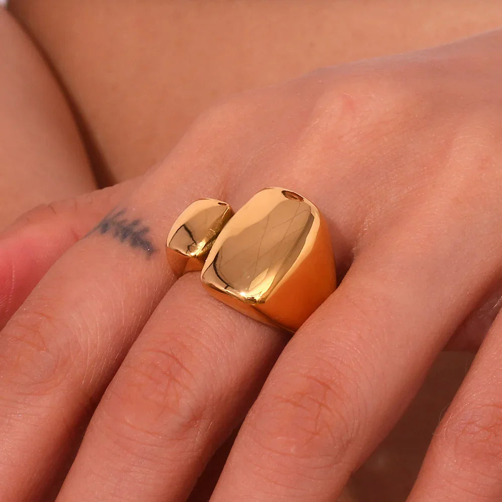 [Royal&Vicky]Janine Gold Ring