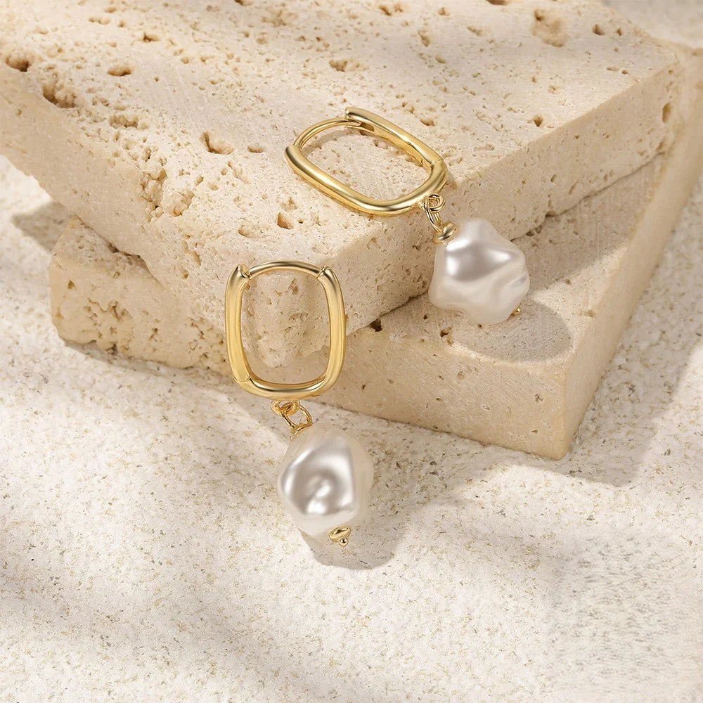 [Royal&Vicky]Denise Freshwater Pearl Earrings