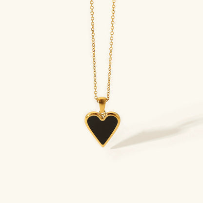 [Royal&Vicky]Blythe Heart Necklace