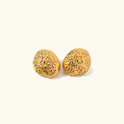 [Royal&Vicky]Carina Gold Earrings