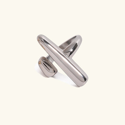 [Royal&Vicky]Seraphina Contemporary Gold Ring