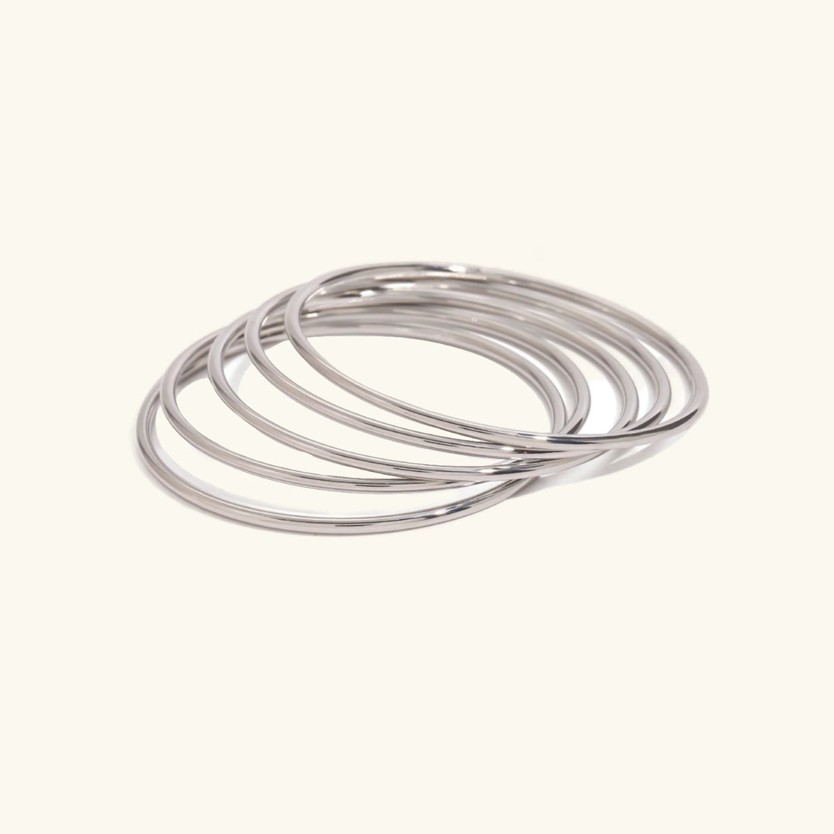 [Royal&Vicky]Shannon Gold Bangle Set