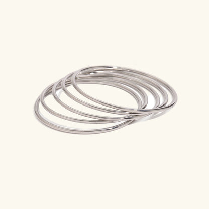 [Royal&Vicky]Shannon Gold Bangle Set