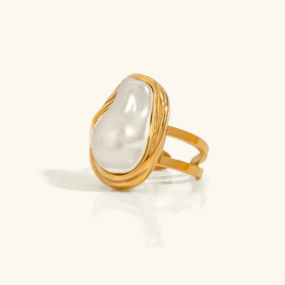 [Royal&Vicky] Charis Gold-Perlenring