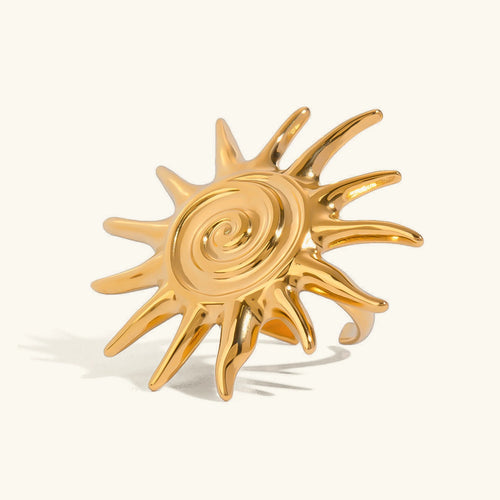 [Royal&Vicky]Solstice Golden Sun Ring