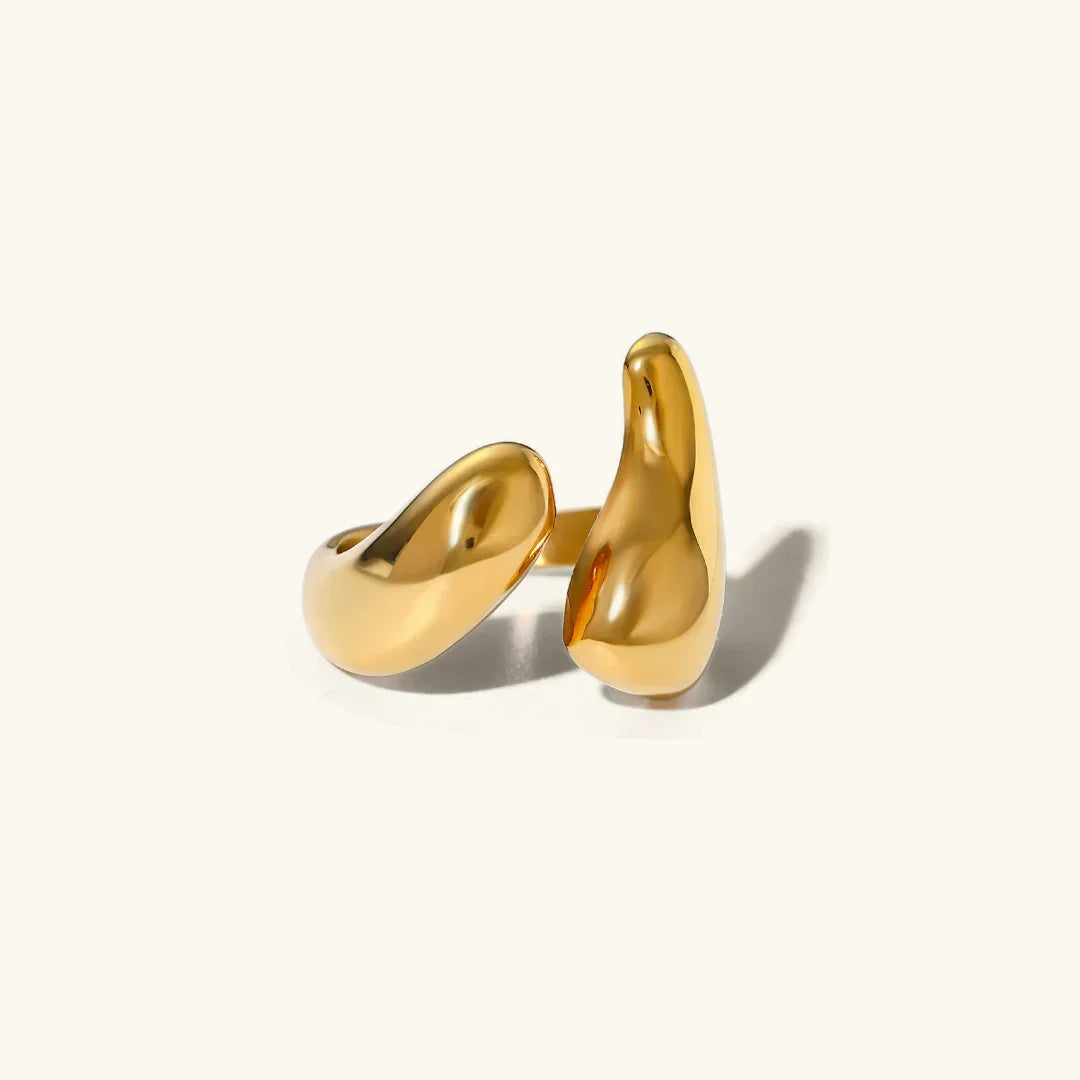 [Royal&Vicky]Abstract Gold Ring