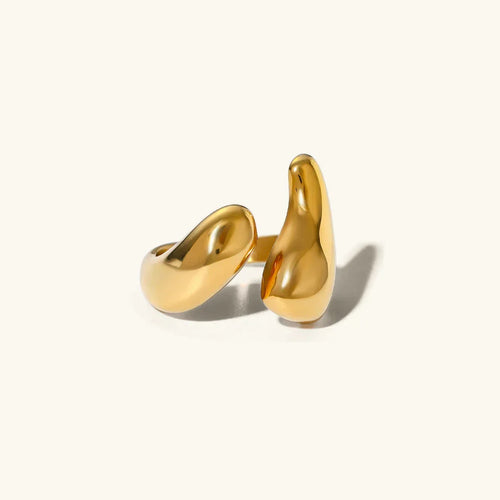 [Royal&Vicky]Abstract Gold Ring