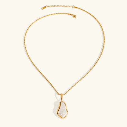 [Royal&Vicky]Marjorie Freshwater Pearl Necklace